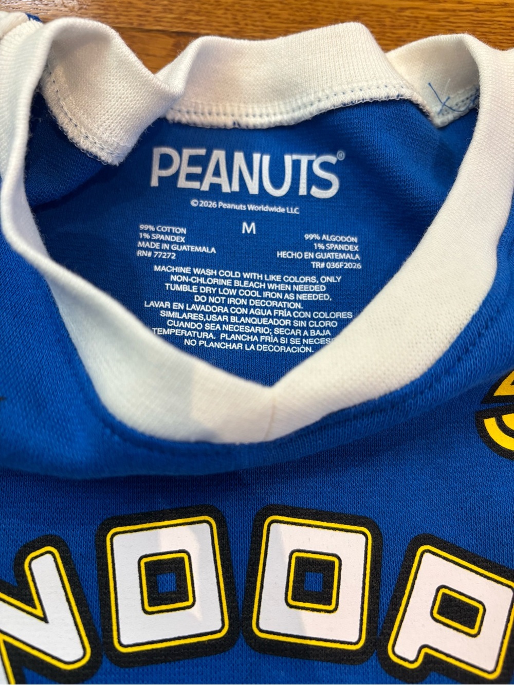 Snoopy Soccer Tshirt - Picture 4 of 7
